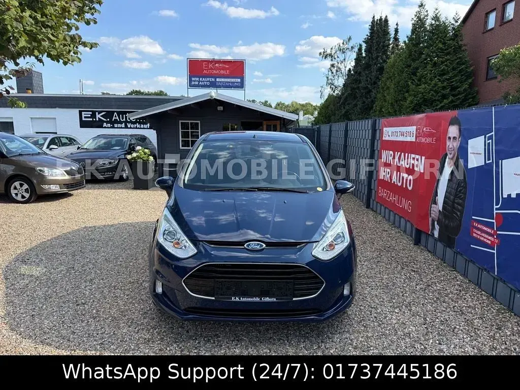 Gebraucht Ford B-MAX Titanium 101 PS (74 kW) 2015 Blau Van / Kleinbus
