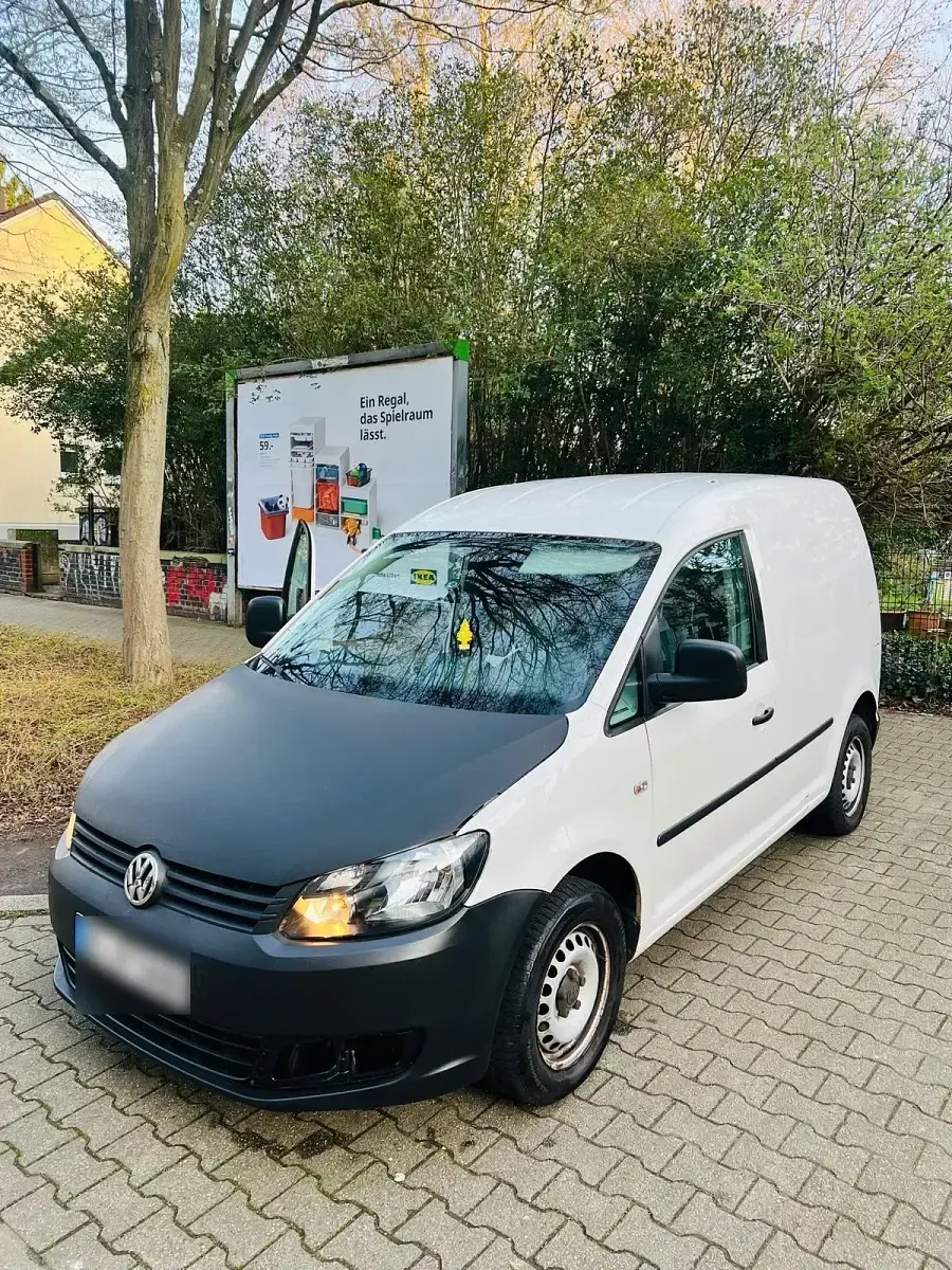 Gebraucht VW Caddy 75 PS (55 kW) 2013 Weiß Van / Kleinbus