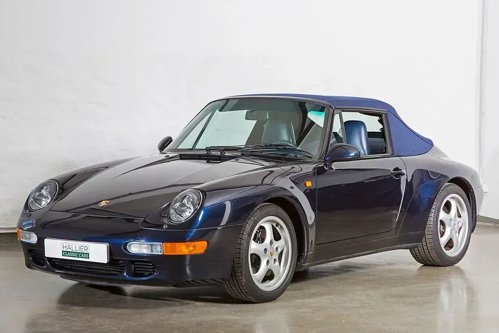 Gebraucht Porsche 993 272 PS (200 kW) 1995 Blau Cabrio