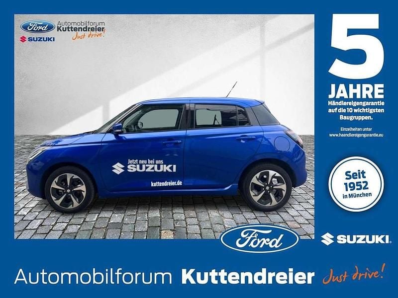 Frontier blue pearl metallic Gebraucht 2025 Suzuki Swift Comfort+ Kleinwagen | 16.990 € (Guter Preis) - Bild 1/4