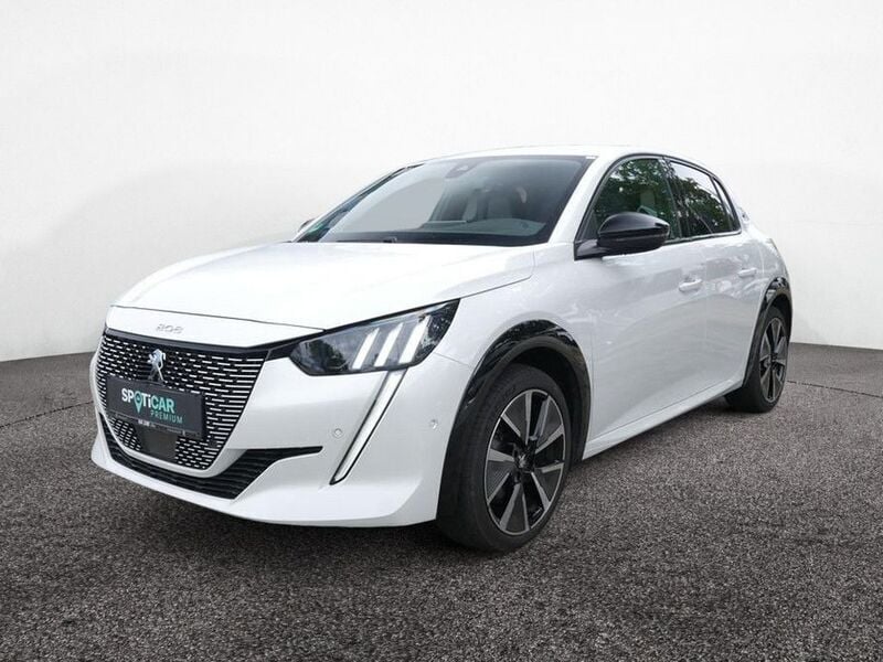 Weiss Gebraucht 2020 Peugeot e-208 GTi Kleinwagen | 18.990 € (Etwas zu teuer) - Bild 1/4