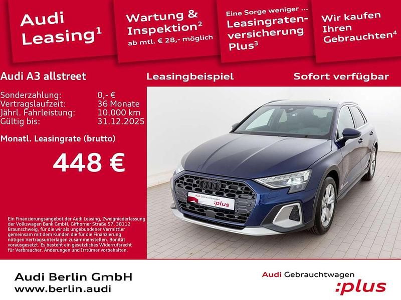 Navarrablau metallic Gebraucht 2025 Audi A3 Ambiente Limousine | 36.600 € - Bild 1/3