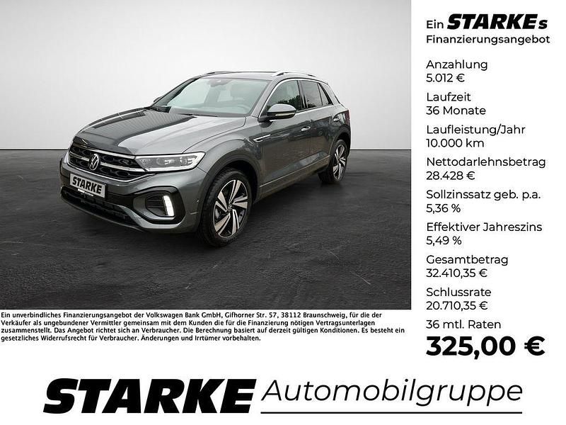 Indiumgrau metallic Neu 2025 VW T-Roc R-line SUV | 33.440 € (Superpreis) - Bild 1/4