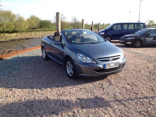 Gebraucht Peugeot 307 CC 185 PS (136 kW) 2004 Grau metallic Cabrio