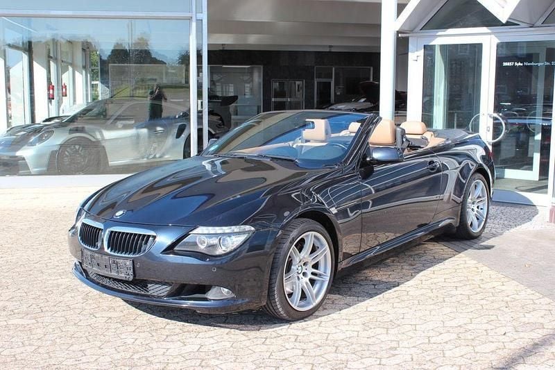 Schwarz Gebraucht 2010 BMW 635 Cabriolet Shadowline Cabrio | 17.900 € (Guter Preis) - Bild 1/4