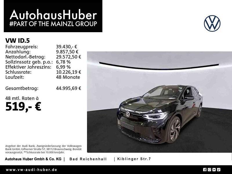 Schwarz Gebraucht 2023 VW ID.5 GTX SUV | 39.430 € (Fairer Preis) - Bild 1/4