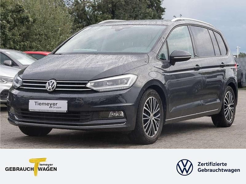 Grau Gebraucht 2018 VW Touran Sound Van / Kleinbus | 18.980 € (Superpreis) - Bild 1/4