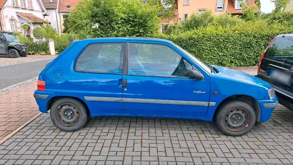 Gebraucht Peugeot 106 60 PS (44 kW) 1998 Blau Kleinwagen