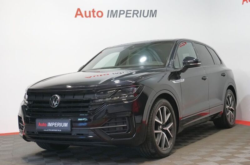 Schwarz Gebraucht 2021 VW Touareg R-line SUV | 52.990 € (Fairer Preis) - Bild 1/4