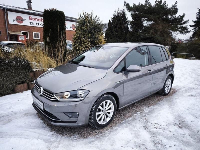 Gebraucht VW Golf Sportsvan LOUNGE 125 PS (91 kW) 2015 Beige Van / Kleinbus