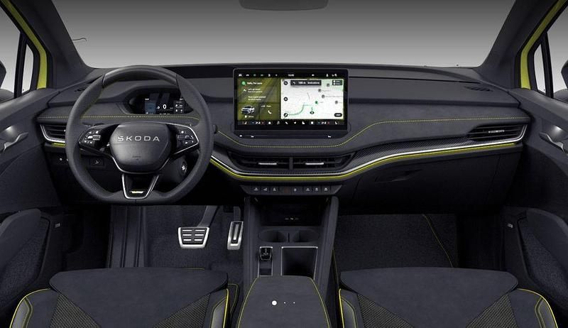 Neu Skoda Enyaq iV RS 250 kW (340 PS) 2025 Grün SUV