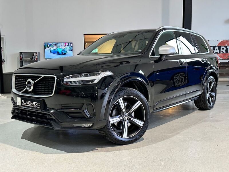 Schwarz Gebraucht 2018 Volvo XC90 R-Design SUV | 22.980 € (Etwas zu teuer) - Bild 1/4