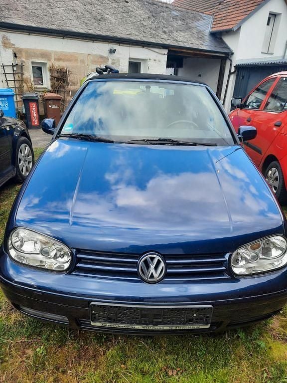 Gebraucht VW Golf Cabriolet Conceptline 116 PS (85 kW) 2002 Blau Cabrio