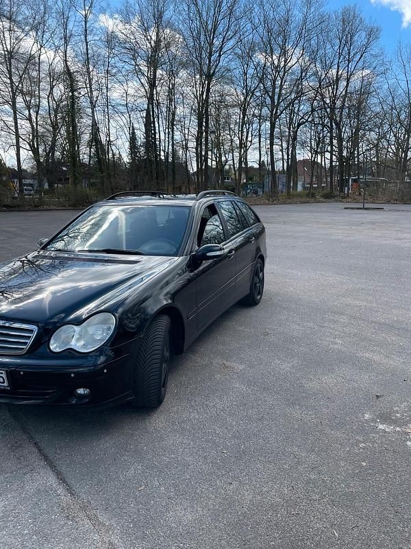 Gebraucht Mercedes C180 2007 Schwarz Kombi