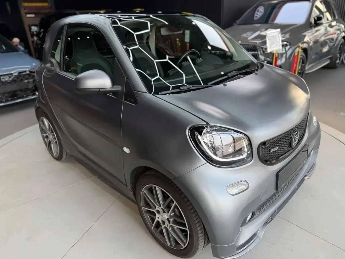 Occasion Smart ForTwo Coupé Brabus 109 ch (80 kW) 2018 Gris Coupé