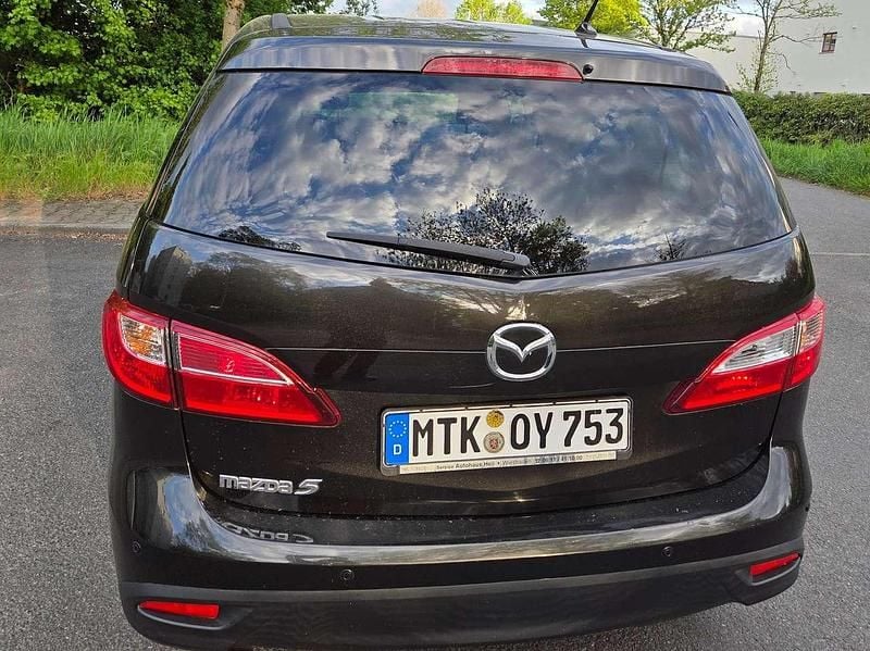 Gebraucht Mazda 5 Edition 150 PS (110 kW) 2012 Schwarz Van / Kleinbus