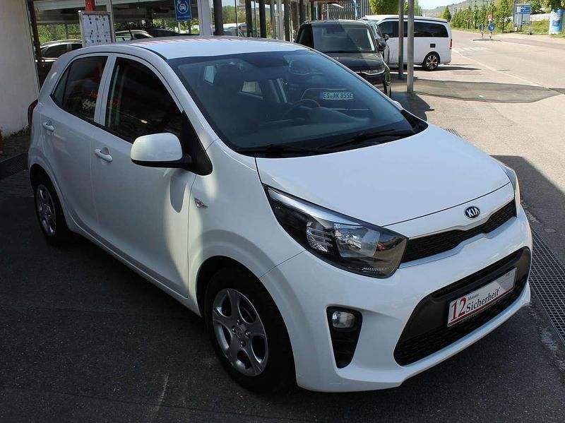 Gebraucht Kia Picanto Edition 7 67 PS (49 kW) 2018 (ud) schneeweiss Kleinwagen
