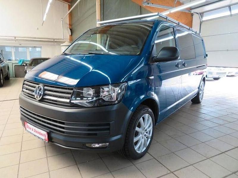 Deep ocean blue Gebraucht 2016 VW T6 Van | 26.974 € (Etwas zu teuer) - Bild 1/4