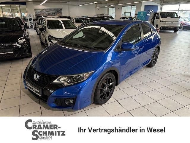 Brillant sport blue (metallic) Gebraucht 2016 Honda Civic Sport Limousine | 10.490 € (Fairer Preis) - Bild 1/4