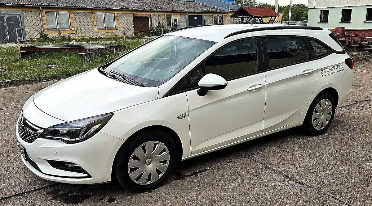 Gebraucht Opel Astra 110 PS (80 kW) 2019 Weiß Kombi