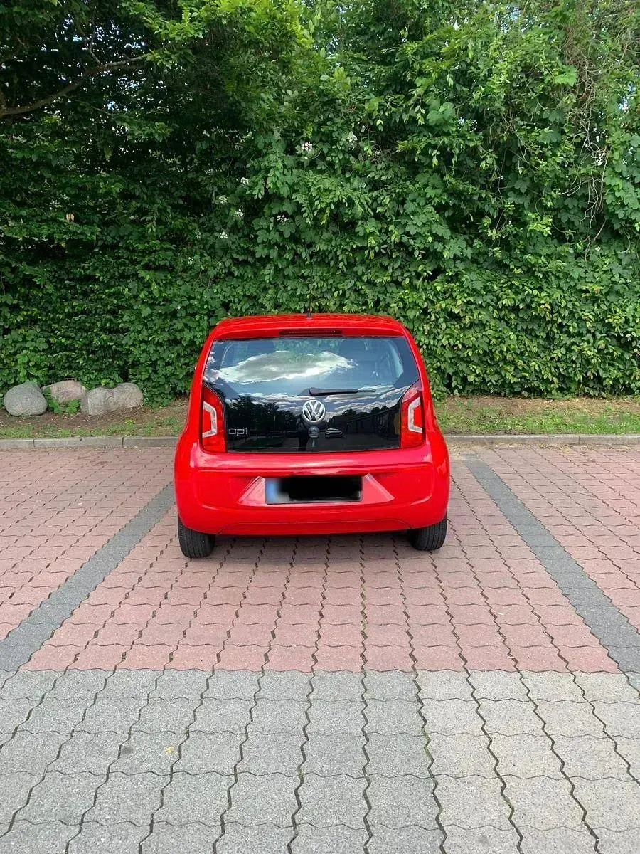 Gebraucht VW up! move up! 60 PS (44 kW) 2011 Rot Kleinwagen