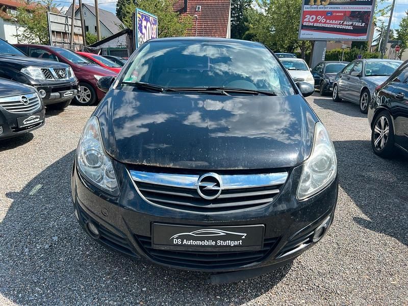 Schwarz Gebraucht 2010 Opel Corsa Limousine | 899 € (Guter Preis) - Bild 1/4