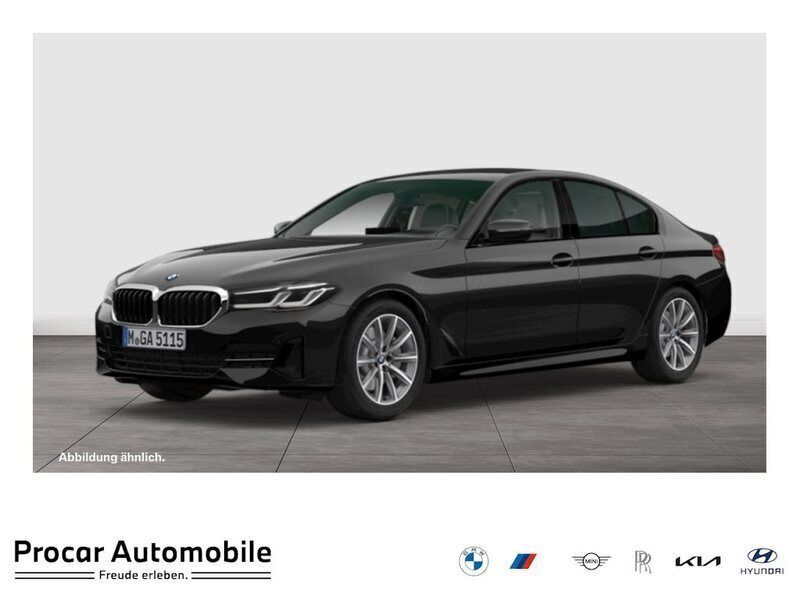 Schwarz Gebraucht 2022 BMW 520 Limousine | 39.870 € (Etwas zu teuer) - Bild 1/4