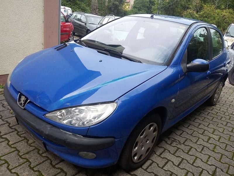 Blau Gebraucht 2004 Peugeot 206 Kleinwagen | 785 € (Guter Preis) - Bild 1/4