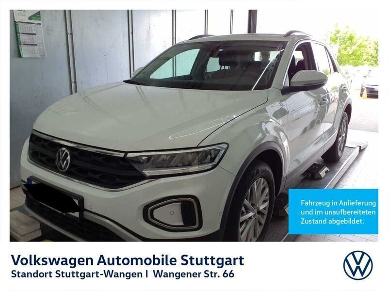Pure white Gebraucht 2022 VW T-Roc Life SUV | 24.830 € (Fairer Preis) - Bild 1/4