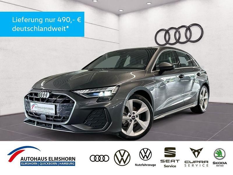 Daytonagrau perleffekt Gebraucht 2024 Audi A3 Sportback S-Line Limousine | 39.980 € (Fairer Preis) - Bild 1/4