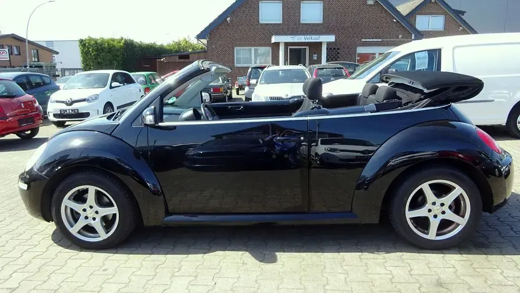 Gebraucht VW New Beetle Cabriolet Highline 102 PS (75 kW) 2006 Schwarz Cabrio