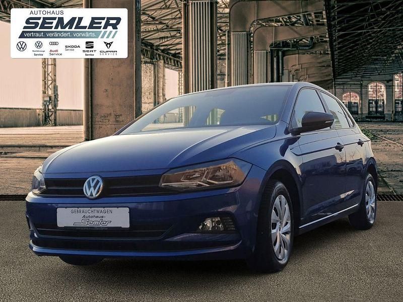 Gebraucht VW Polo Trendline 65 PS (47 kW) 2019 Blau Kleinwagen