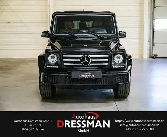 Second-hand Mercedes G500 421 CP (309 kW) 2017 Negru SUV