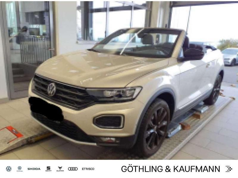 Ivory silver metallic Gebraucht 2021 VW T-Roc Cabriolet S Cabrio | 25.930 € (Guter Preis) - Bild 1/4