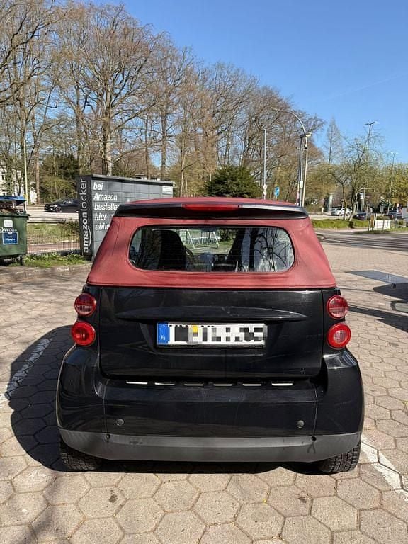Gebraucht Smart ForTwo Cabrio Pure 71 PS (52 kW) 2008 Schwarz Cabrio