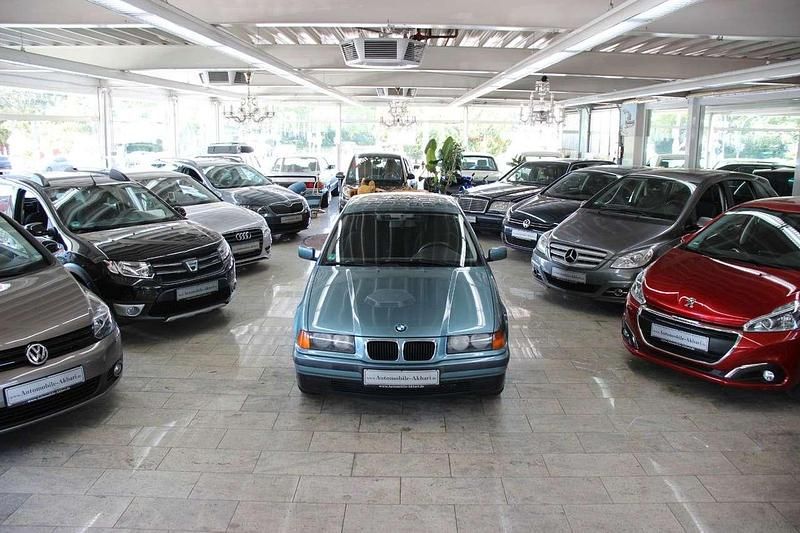 Gebraucht BMW 316 102 PS (75 kW) 1998 Grün Coupé