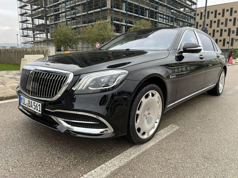 Schwarz Gebraucht 2016 Mercedes S500 Maybach Exclusive Limousine | 101.150 € - Bild 1/4