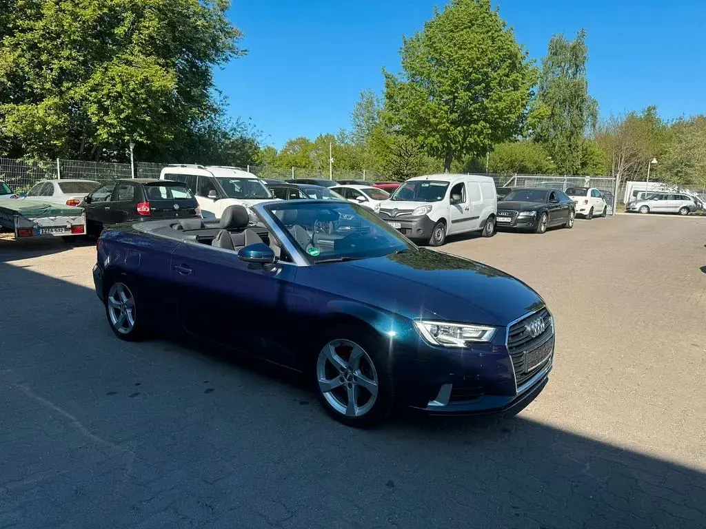 Gebraucht Audi A3 Cabriolet Sport 190 PS (139 kW) 2019 Kosmosblau Cabrio