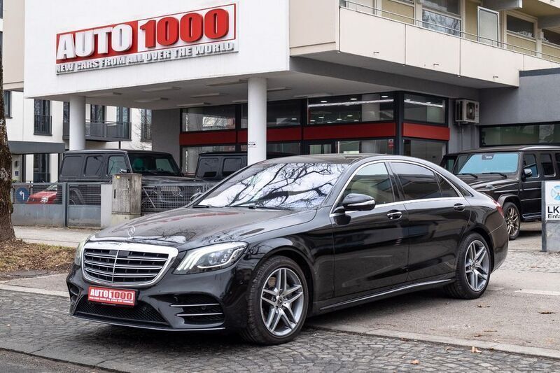 Schwarz Gebraucht 2019 Mercedes S400 AMG line Limousine | 49.990 € (Guter Preis) - Bild 1/4