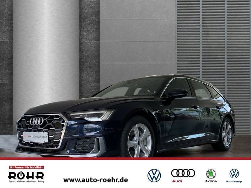Firmamentblau metallic Gebraucht 2023 Audi A6 S-Line Kombi | 46.900 € (Guter Preis) - Bild 1/4