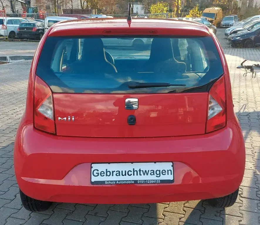 Brugt Seat Mii Reference 60 HK (44 kW) 2012 Rød Hatchback