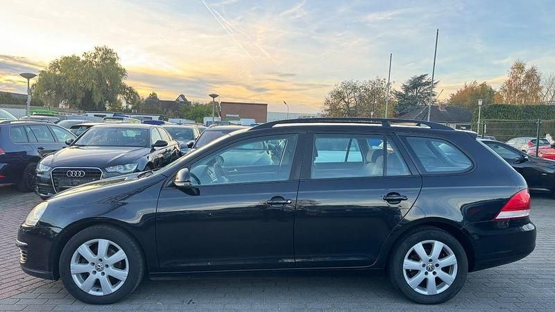 Gebraucht VW Golf V Trendline 105 PS (77 kW) 2008 Schwarz Kombi