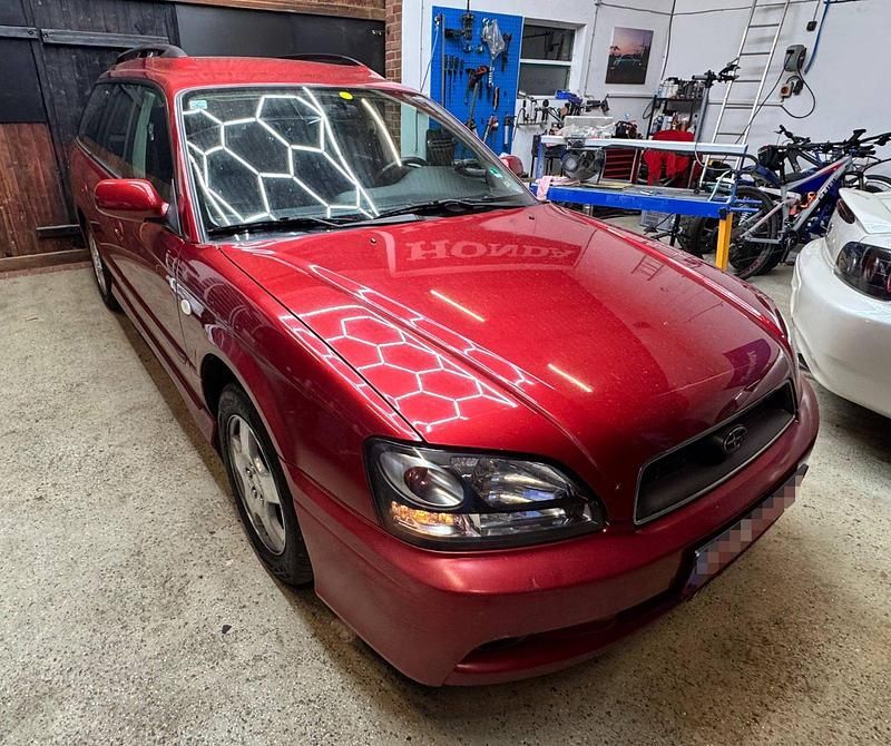 Rot Gebraucht 2003 Subaru Legacy Kombi | 2.550 € (Fairer Preis) - Bild 1/4