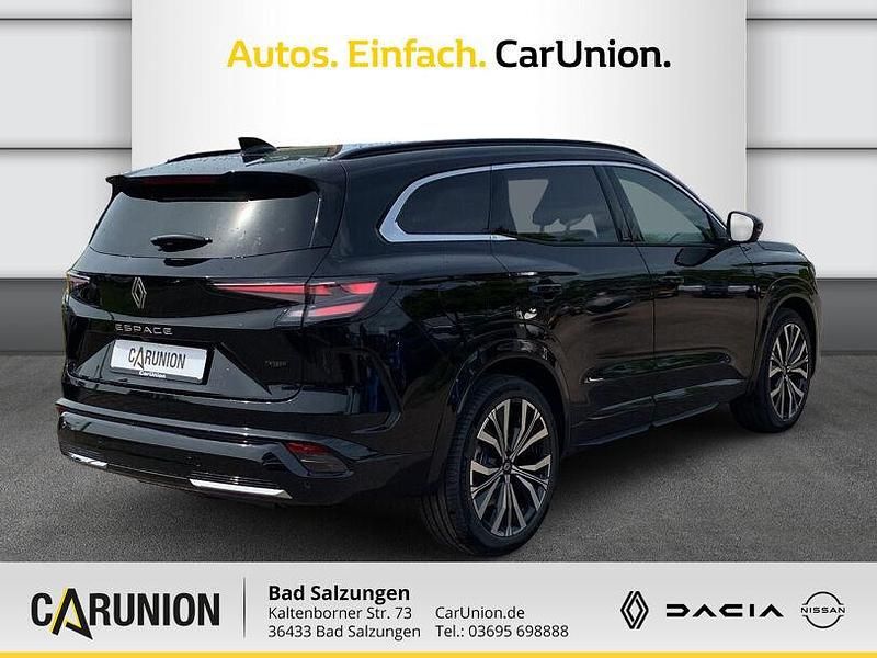 Neu Renault Espace Iconic 200 PS (147 kW) 2025 Black pearlschwarz metallic Van / Kleinbus