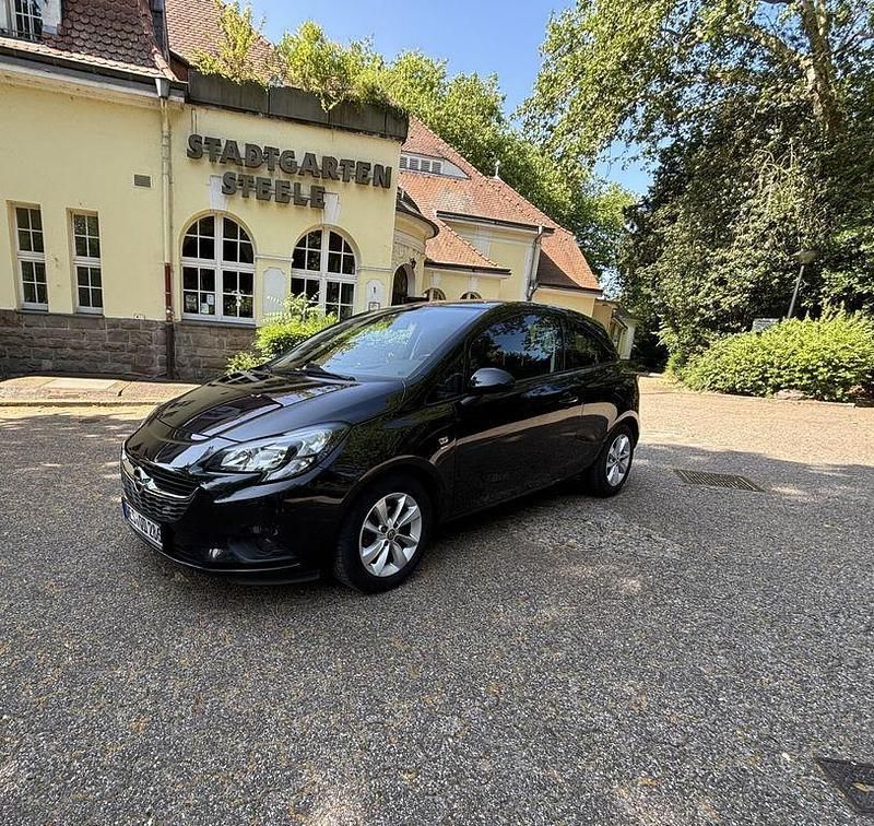 Schwarz Gebraucht 2016 Opel Corsa drive Kleinwagen | 4.999 € (Guter Preis) - Bild 1/4