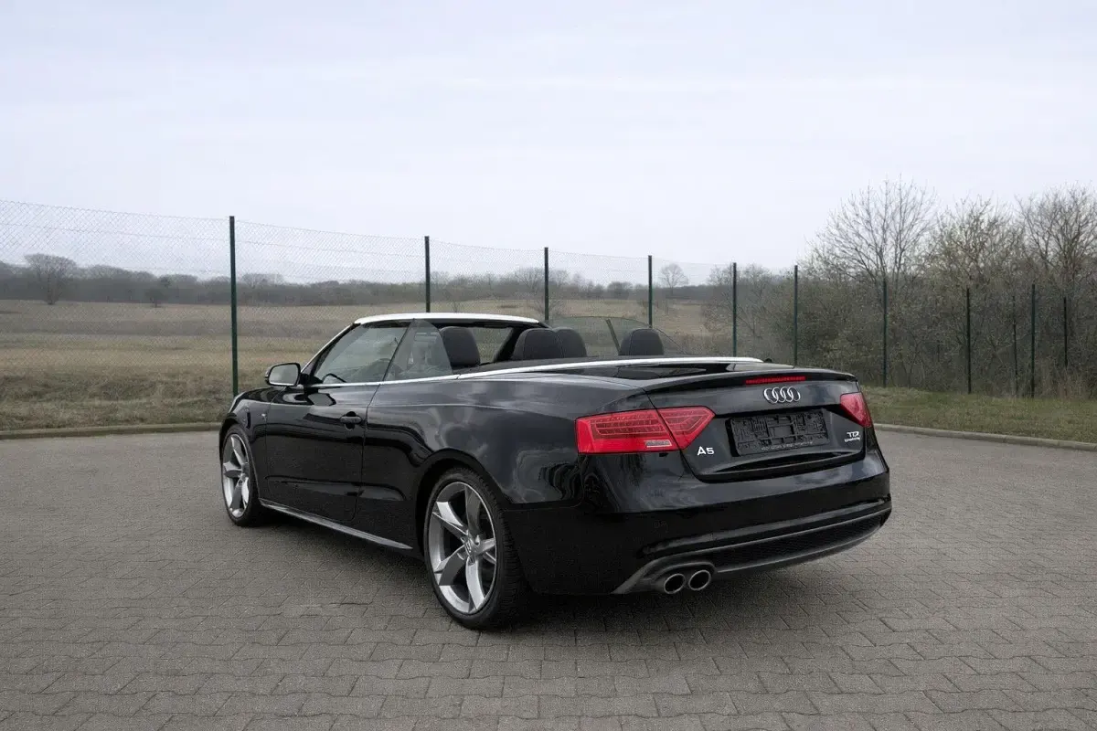 Gebraucht Audi A5 Cabriolet S-Line 190 PS (139 kW) 2016 Schwarz Cabrio