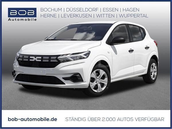 Weiß (arktisweiß (weiß)) Neu 2025 Dacia Sandero Essentiel Kleinwagen | 13.290 € (Superpreis) - Bild 1/4