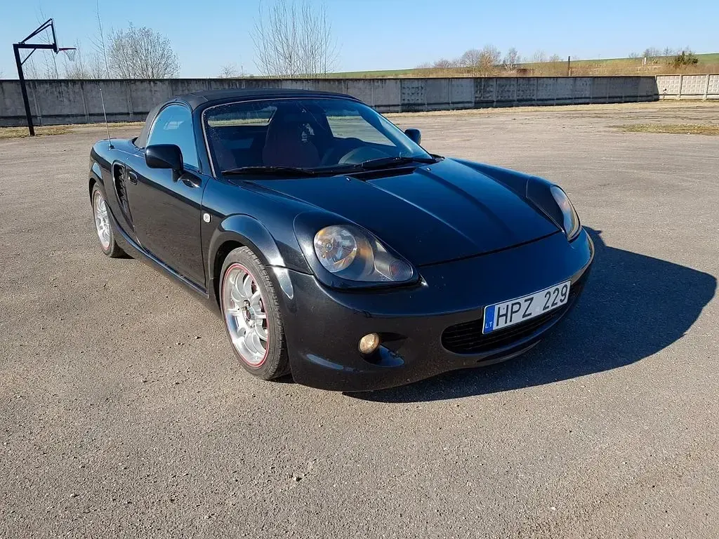 Gebraucht Toyota MR2 192 PS (141 kW) 2000 Schwarz Cabrio