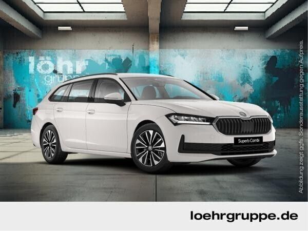 Blau (energy blau) Neu 2024 Skoda Superb Essence Kombi | 32.880 € (Superpreis) - Bild 1/4