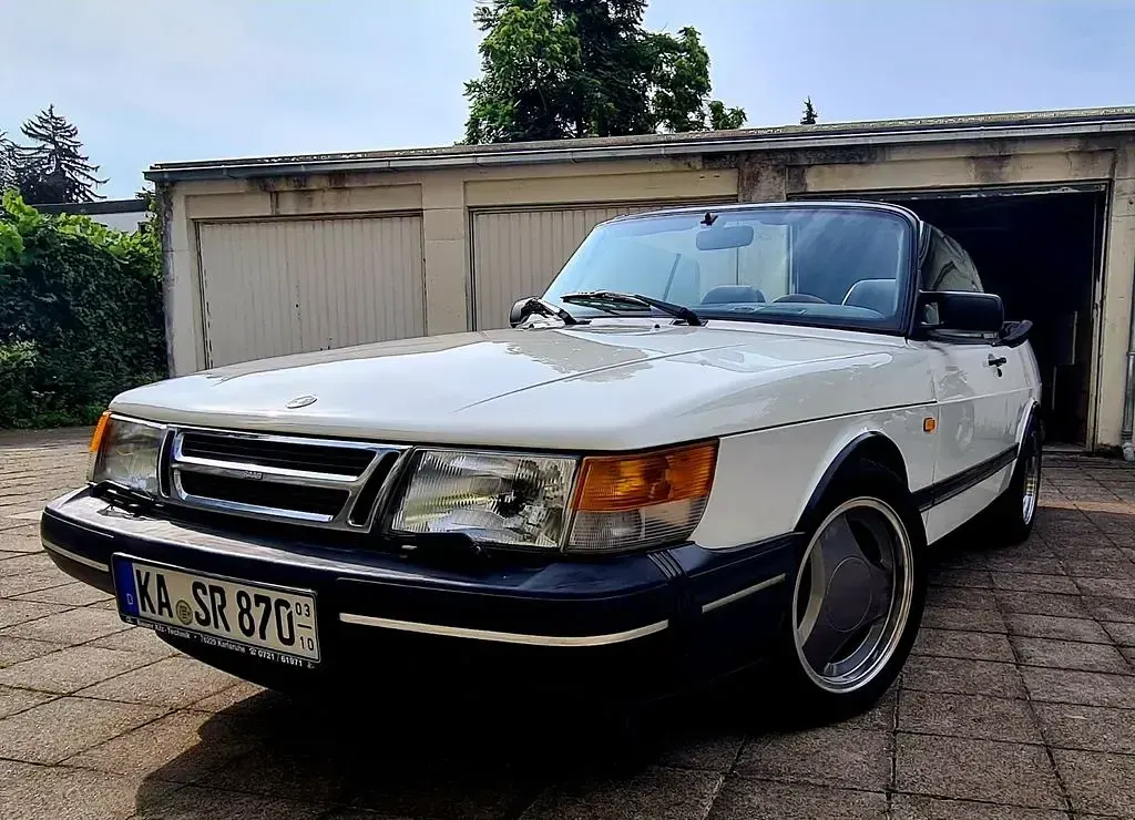 Occasion Saab 900 Cabriolet 160 ch (117 kW) 1990 Blanc Cabriolet